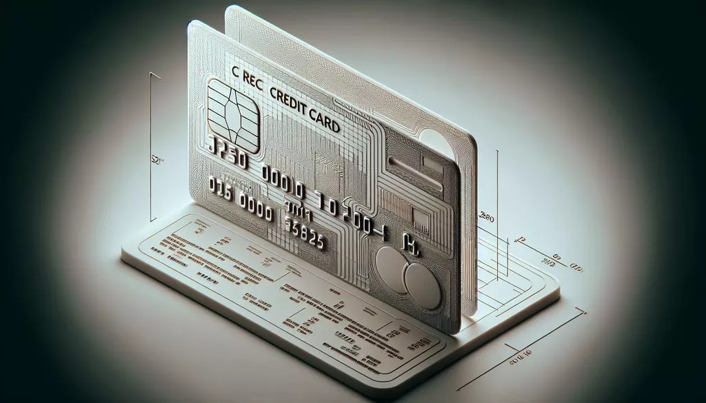 credit card size